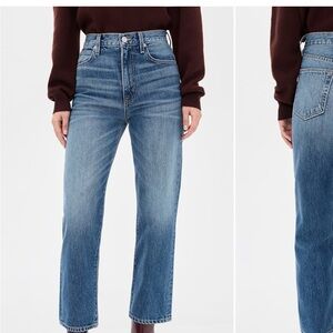 SLVRLAKE Blue Straight Leg Jeans